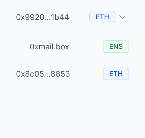 ENS & Delegated Addresses