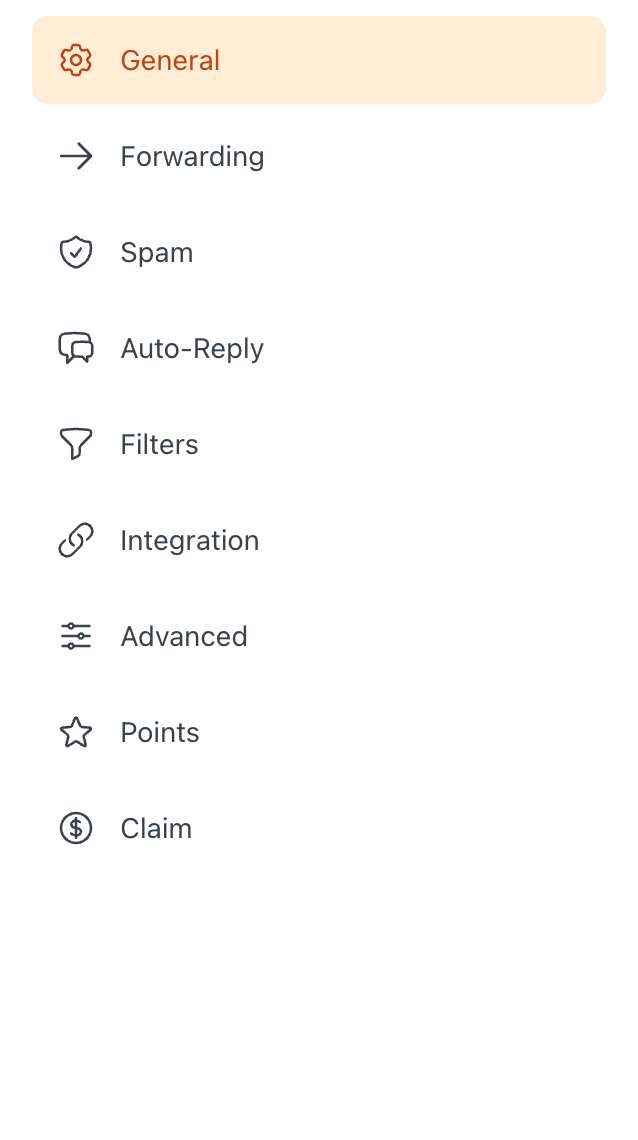 Settings Overview